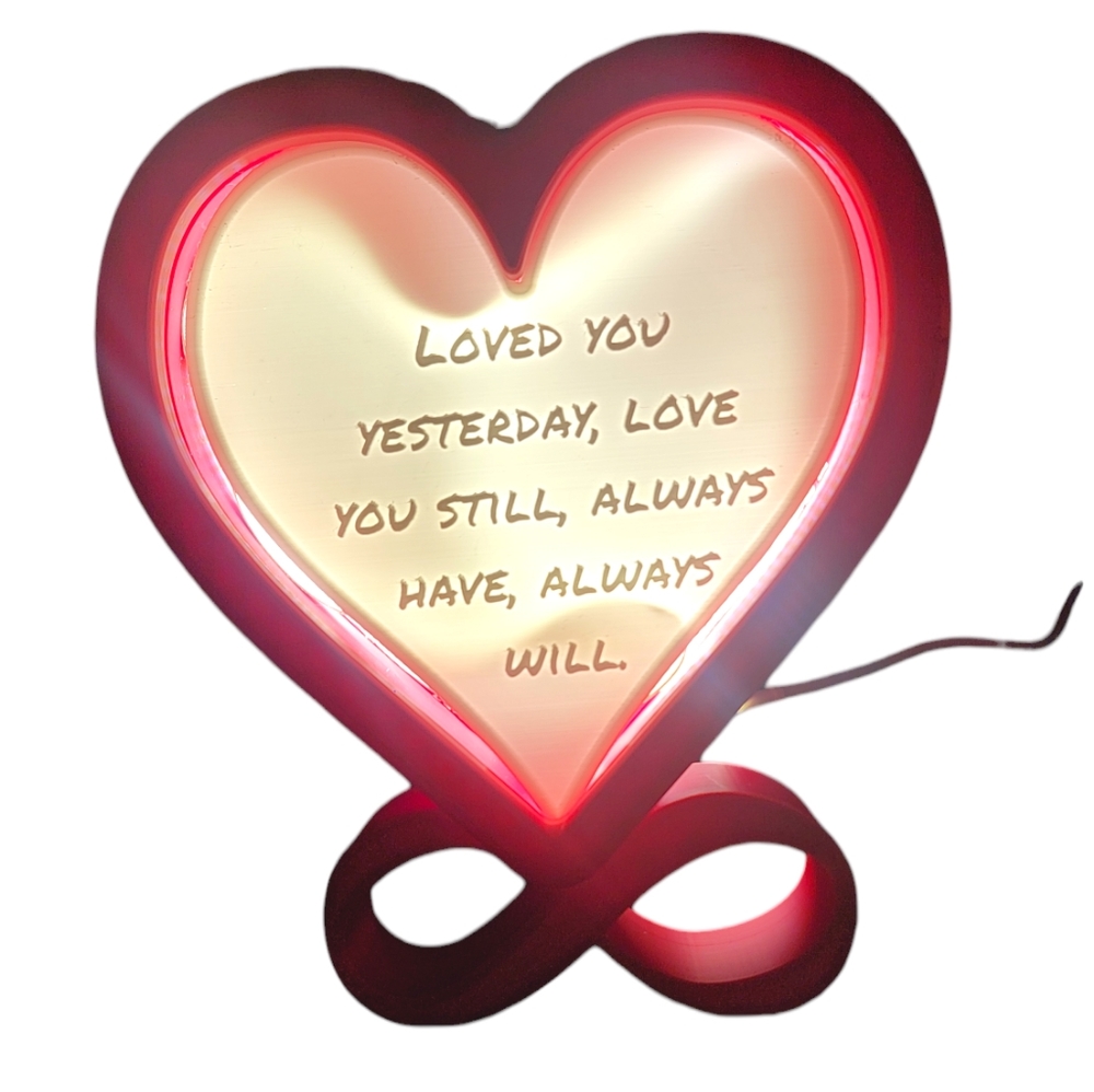 Valentines Day light box